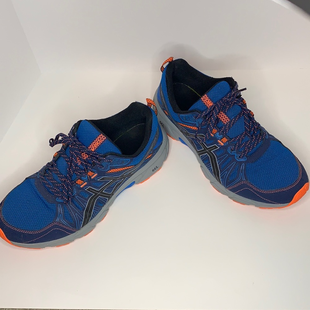 ASICS men’s sneakers, size 10.5 extra wide, blue